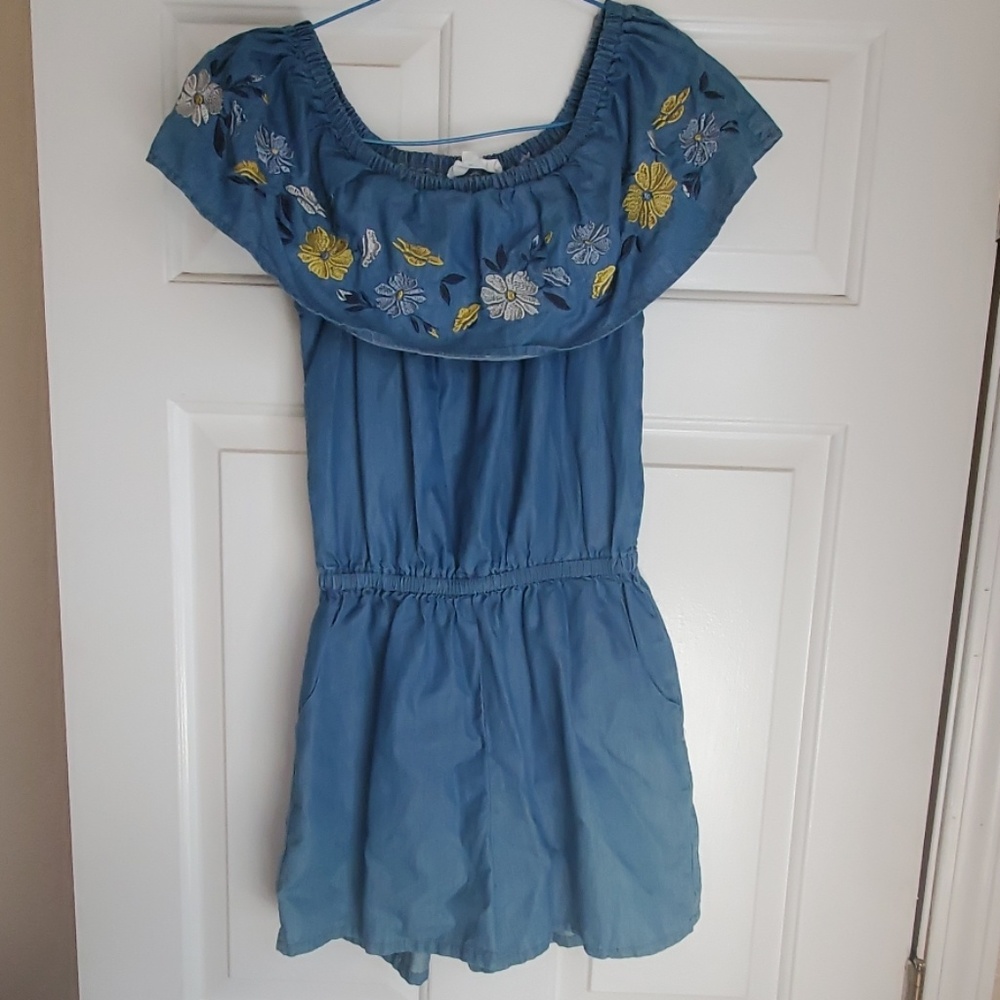 Off the Shoulder Romper